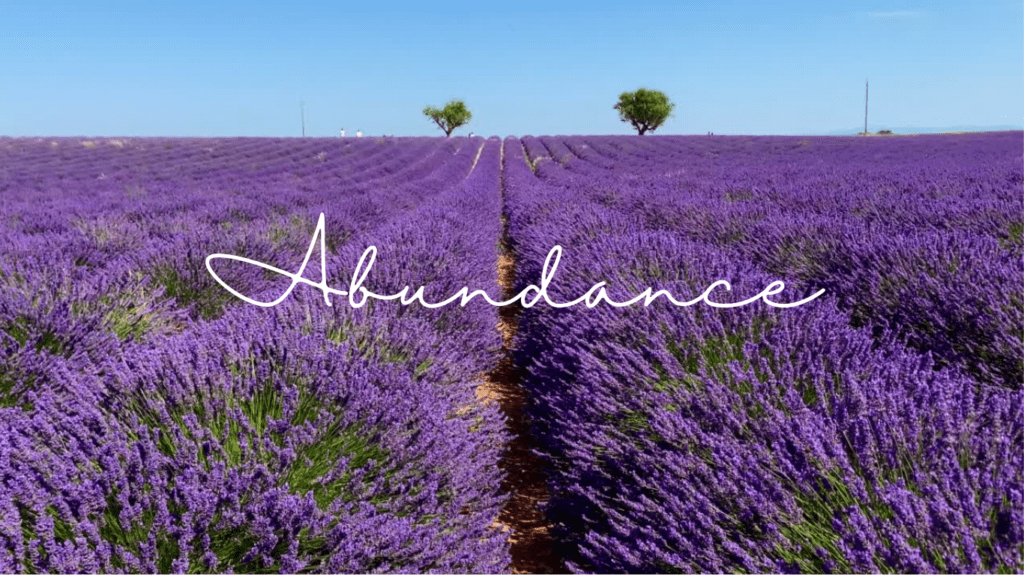 spiritual, physical, and finance abundance