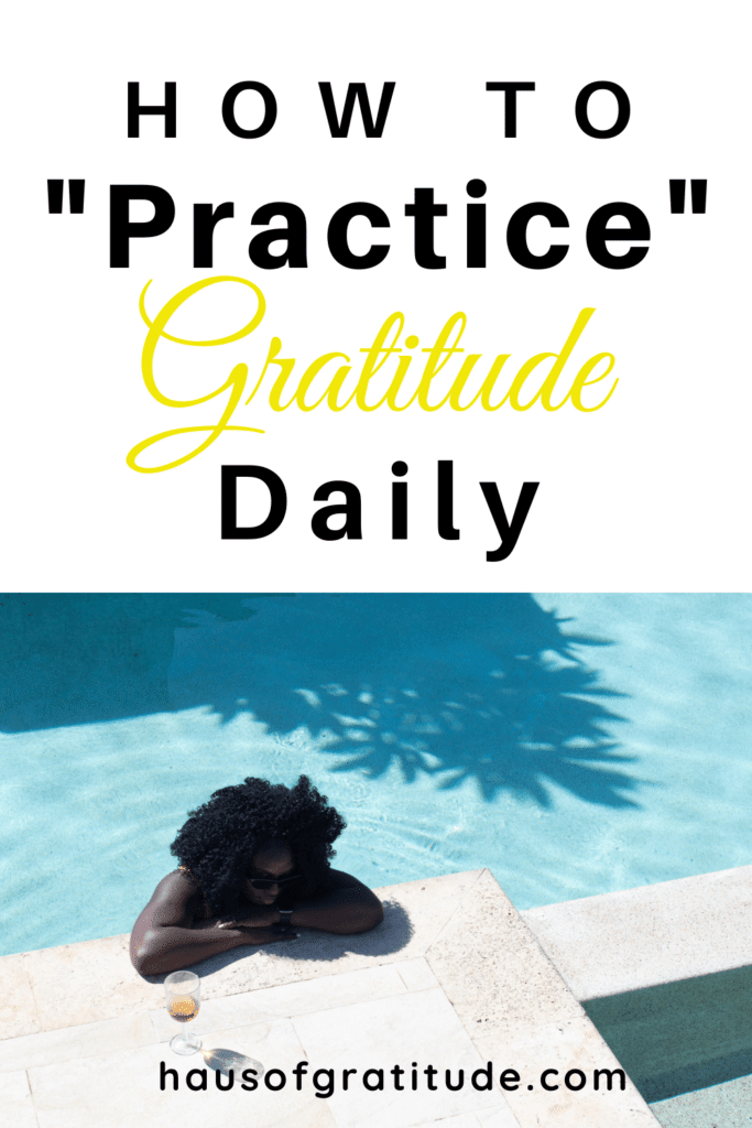 how to practice gratitude daily